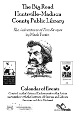 Image: cover of printable Big Read calendar