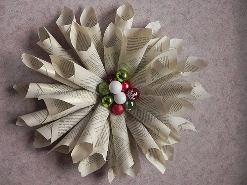 Mandy's Book Wreath Mandy's Book Wreath