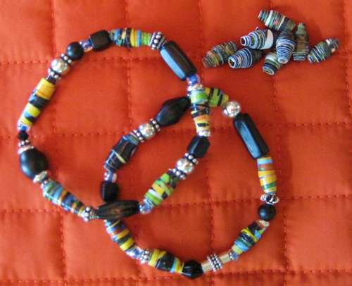 Paper Bead Jewelry at Monrovia Paper Bead Jewelry at Monrovia
