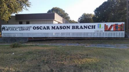 Exterior of Oscar Mason Branch Library Exterior of Oscar Mason Branch Library